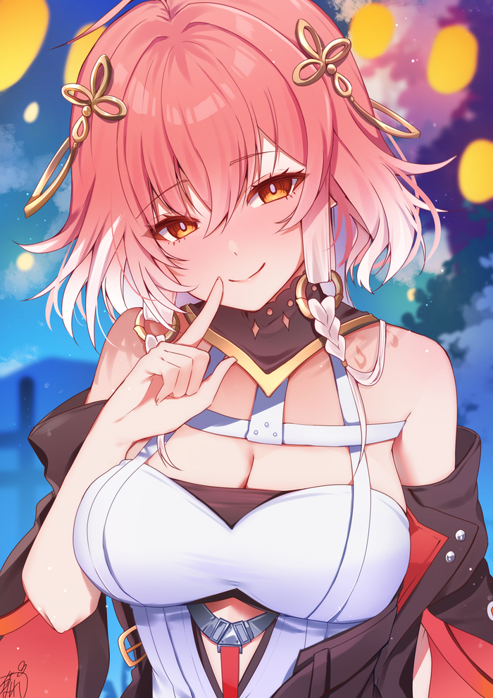 This is a pixiv picture whose title is 無題.