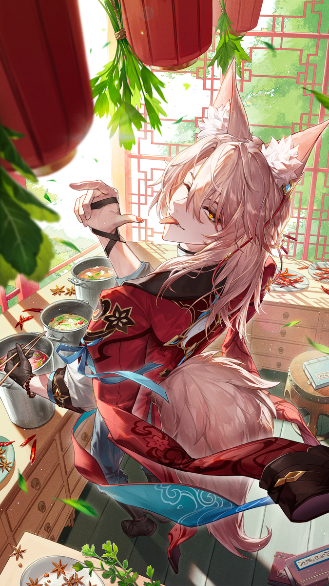 This is a pixiv picture whose title is 椒丘.