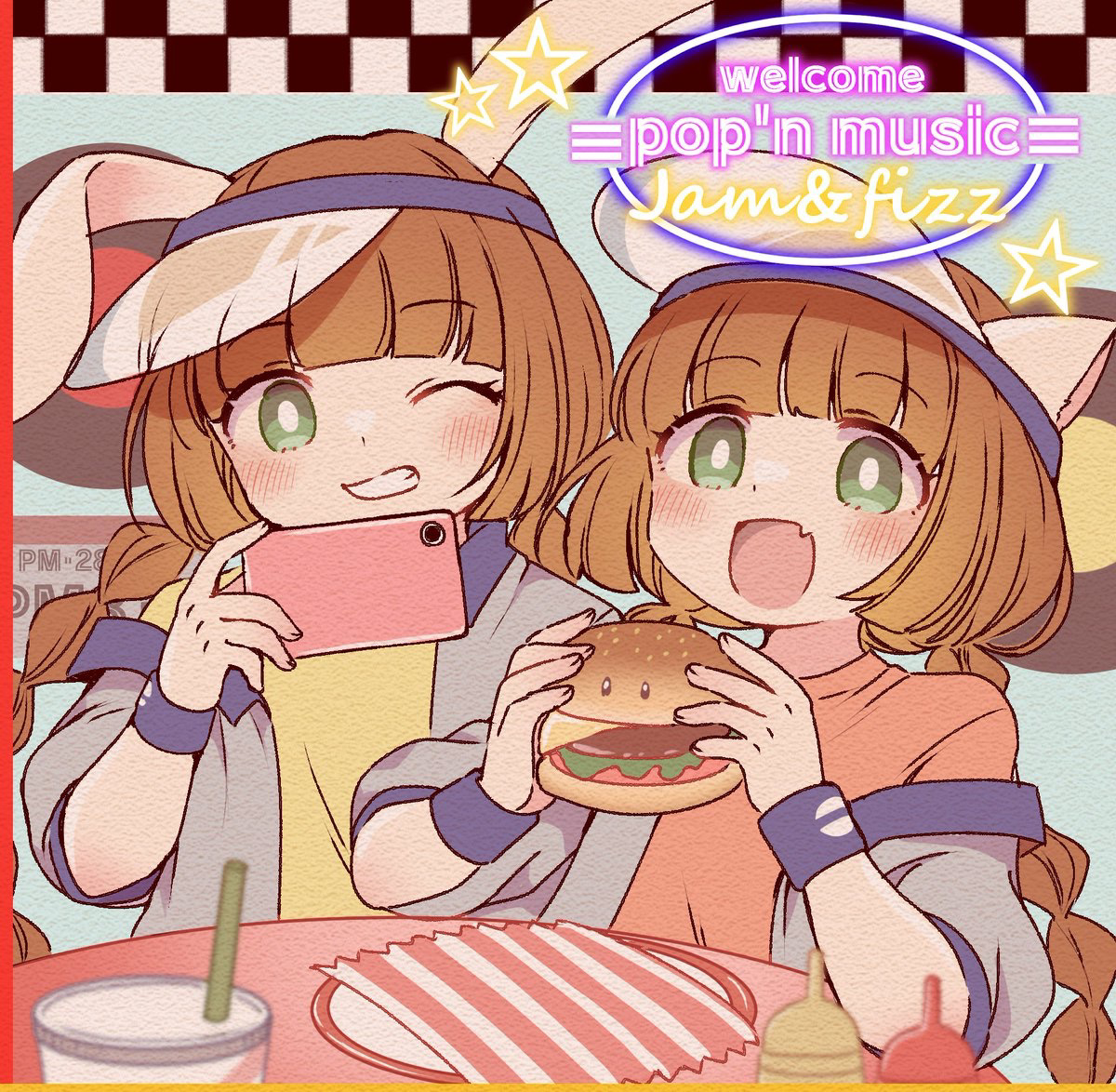 This is a pixiv picture whose title is ジャムフィズ〜.