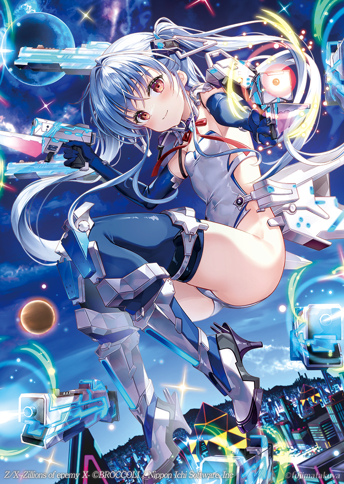 This is a pixiv picture whose title is 爆憐の流星 Type.I“A-Z”.