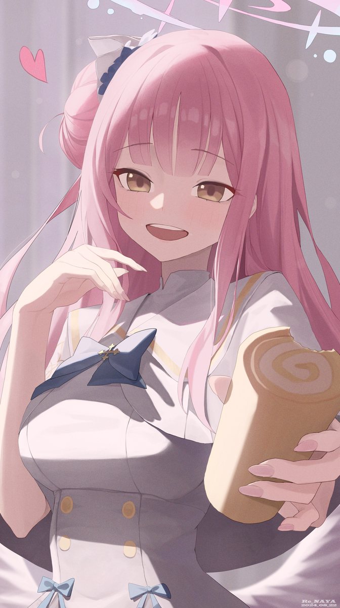 This is a pixiv picture whose title is 百张挑战(54/100) 圣园未花.