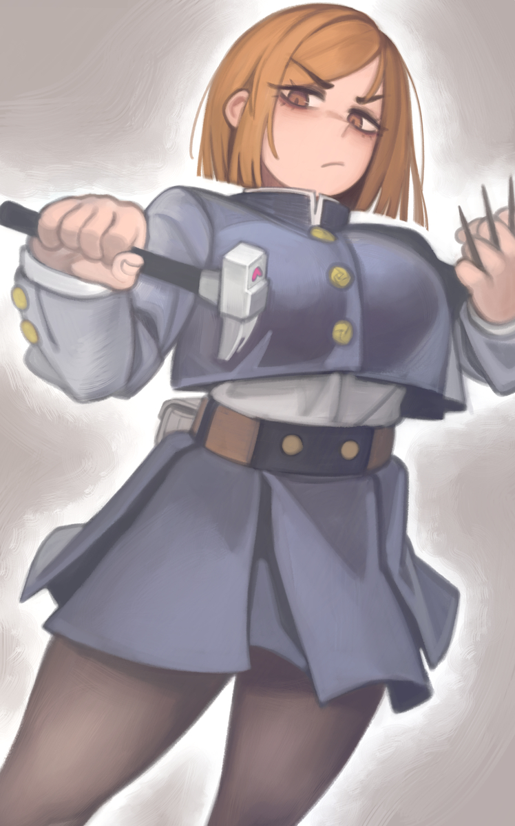 This is a pixiv picture whose title is Nobara Kugisaki.