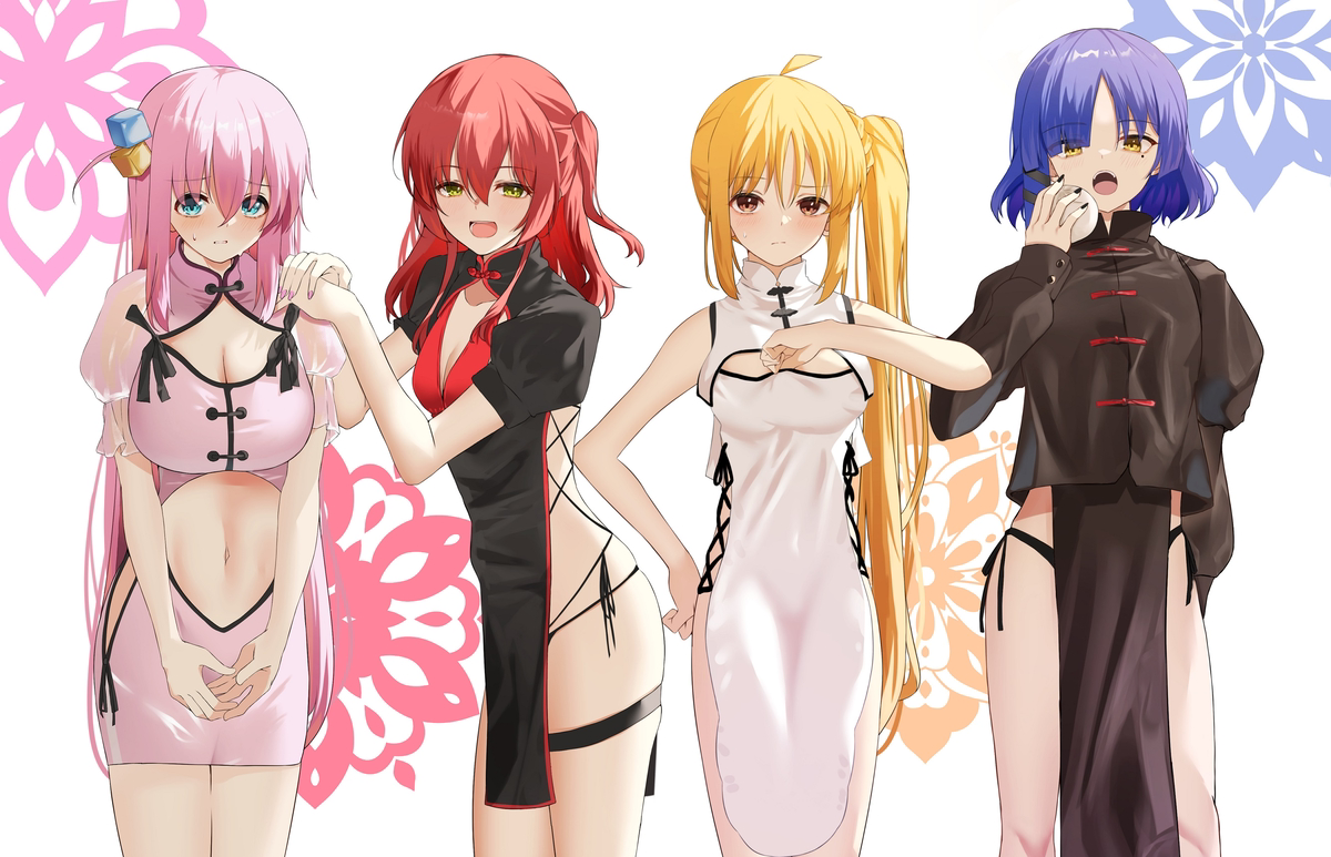 This is a pixiv picture whose title is 結束チャイナ.