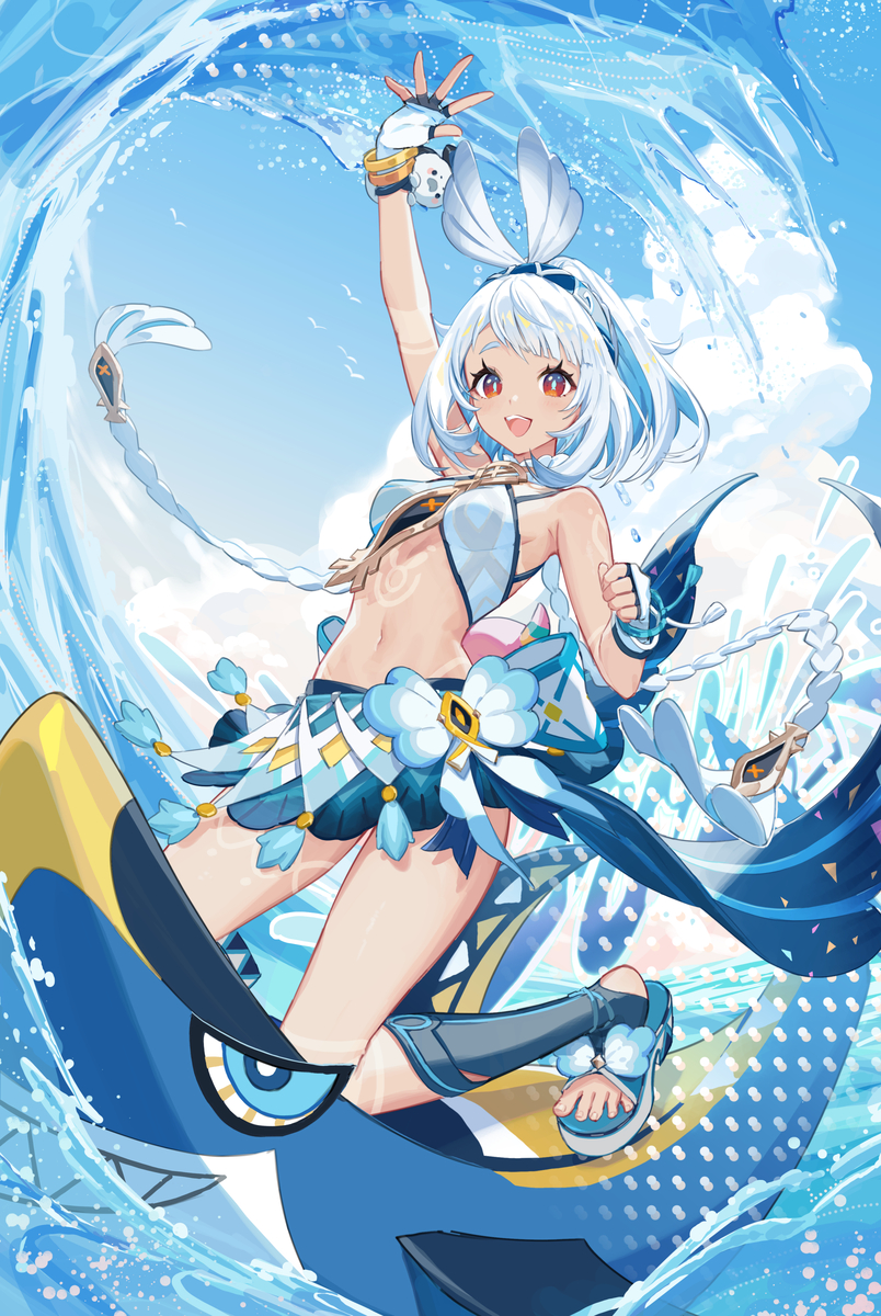 This is a pixiv picture whose title is ムアラニ.