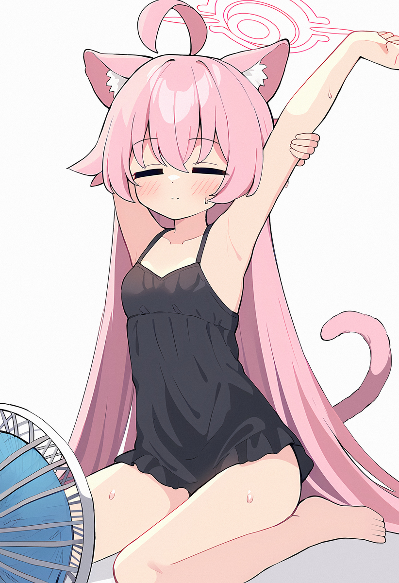 This is a pixiv picture whose title is ホシノ.