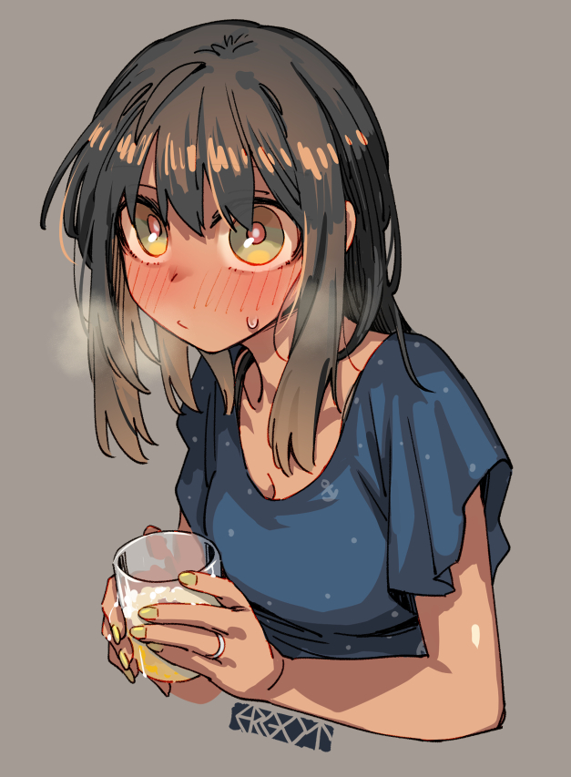 This is a pixiv picture whose title is 少しだけ.