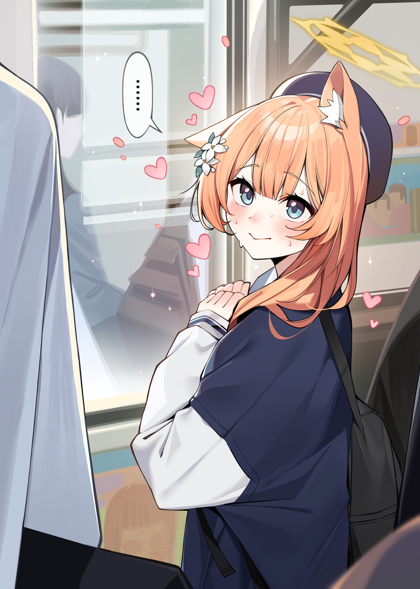 This is a pixiv picture whose title is 目が合った時.