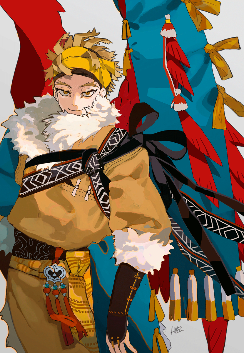 This is a pixiv picture whose title is 民族系ホークスまとめ.