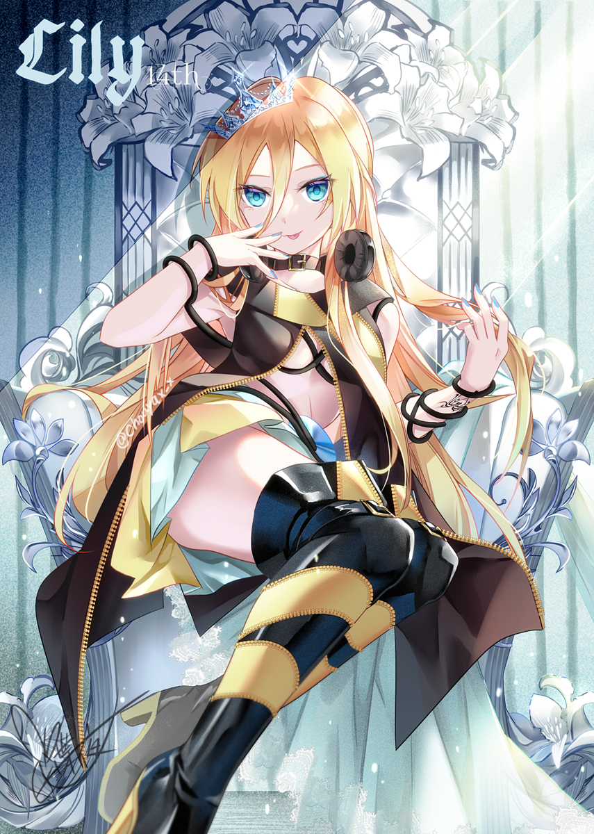 This is a pixiv picture whose title is ◆14周年Lily◆.
