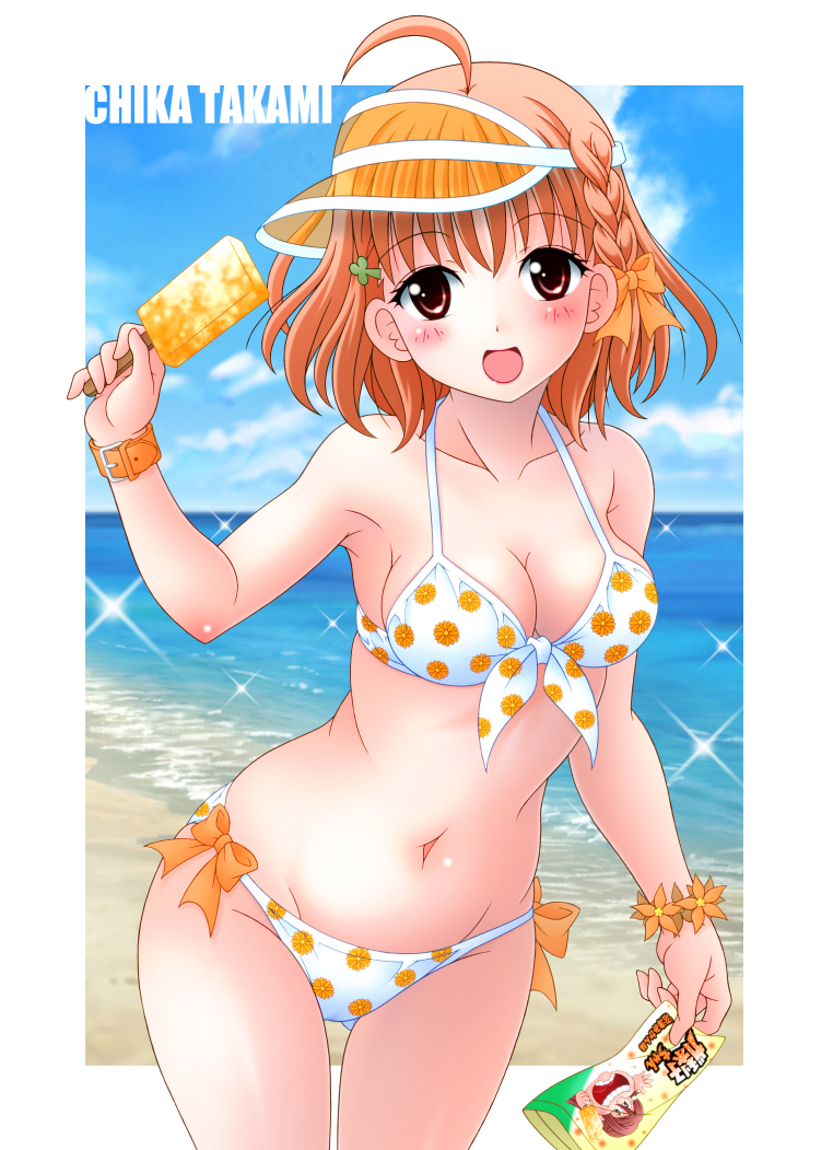 This is a pixiv picture whose title is 甘美…千歌SUMMER!!.