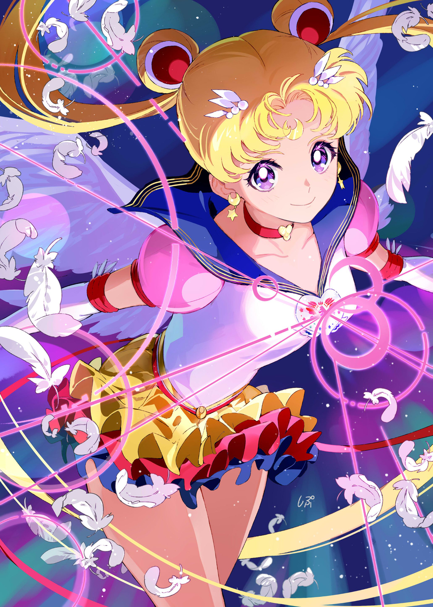 This is a pixiv picture whose title is エターナルセーラームーン.