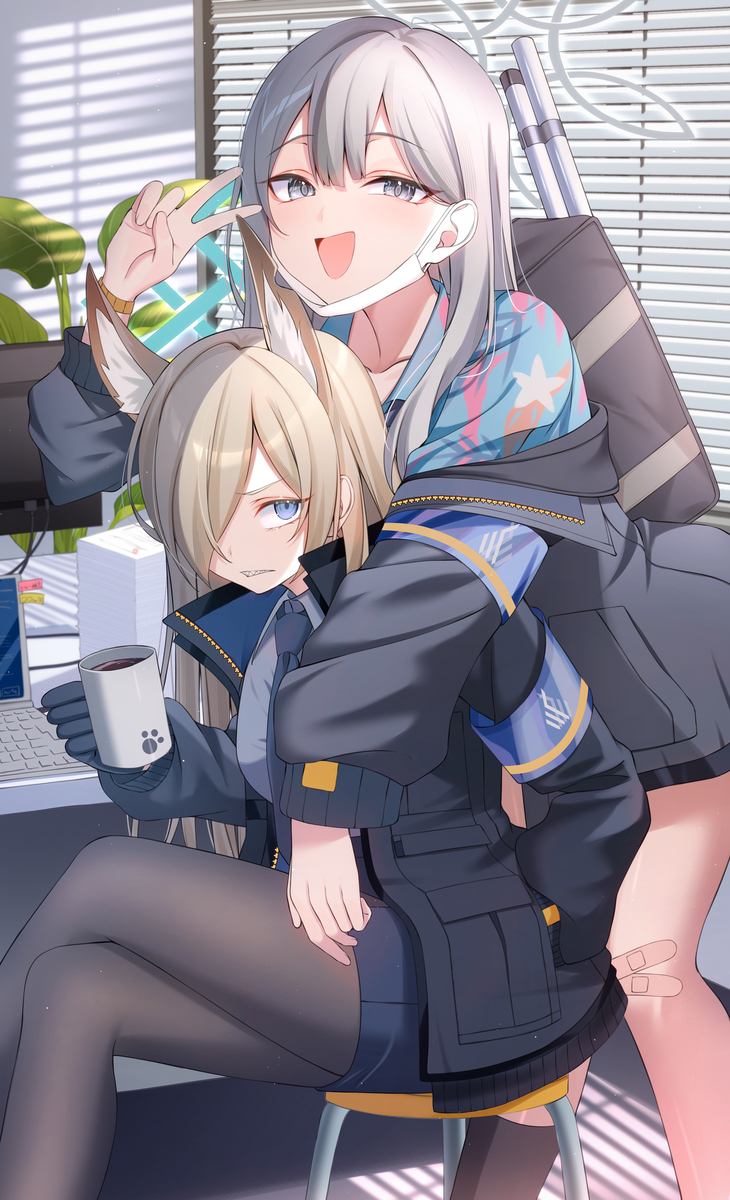 This is a pixiv picture whose title is コノカとカンナの絡みをもっとみたい.