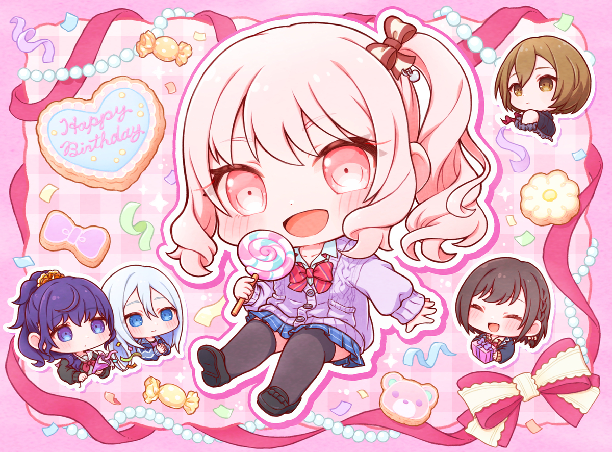 This is a pixiv picture whose title is 🎉🎀🎁.