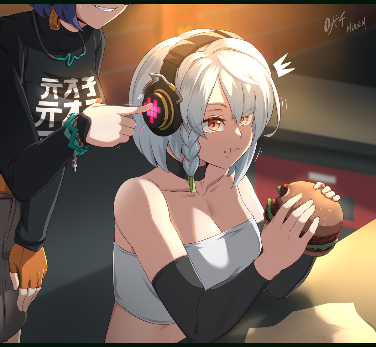 This is a pixiv picture whose title is ZZZ - アンビー？！.
