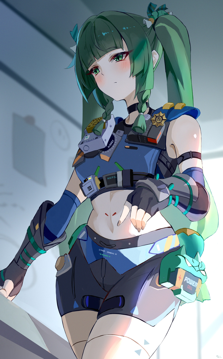 This is a pixiv picture whose title is 青衣.