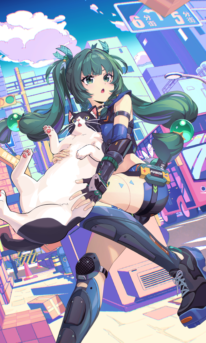 This is a pixiv picture whose title is 青衣.