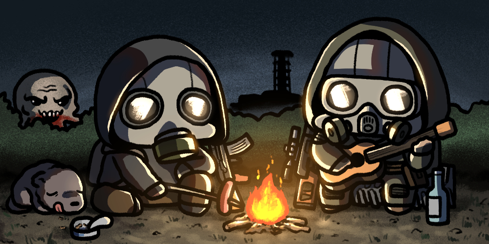 This is a pixiv picture whose title is Heart of Chornobyl.