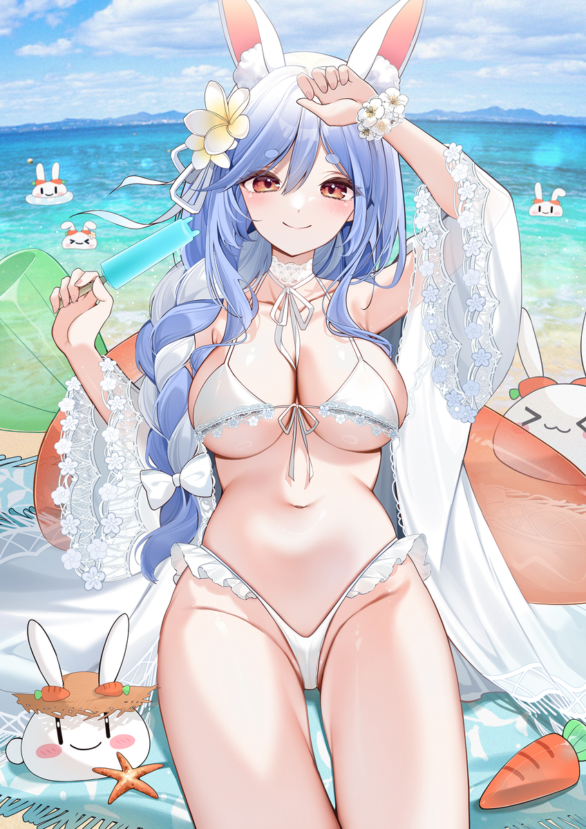 This is a pixiv picture whose title is ぺこママ.