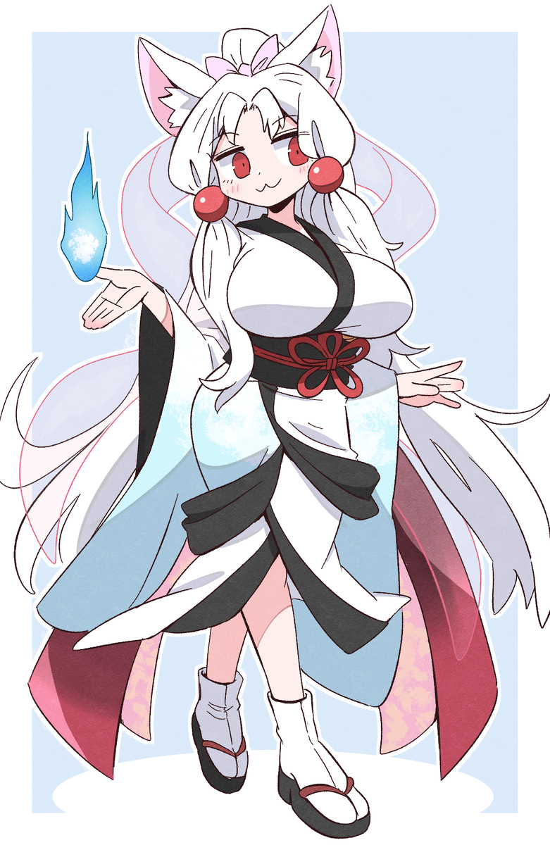 This is a pixiv picture whose title is イタコさん.