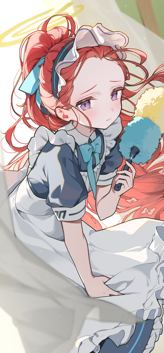 This is a pixiv picture whose title is 11日目 メイドユズ.
