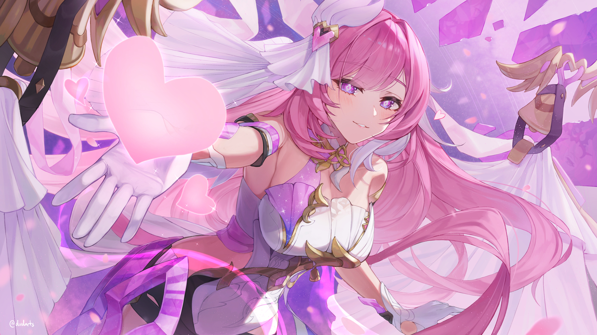 This is a pixiv picture whose title is エリシア.