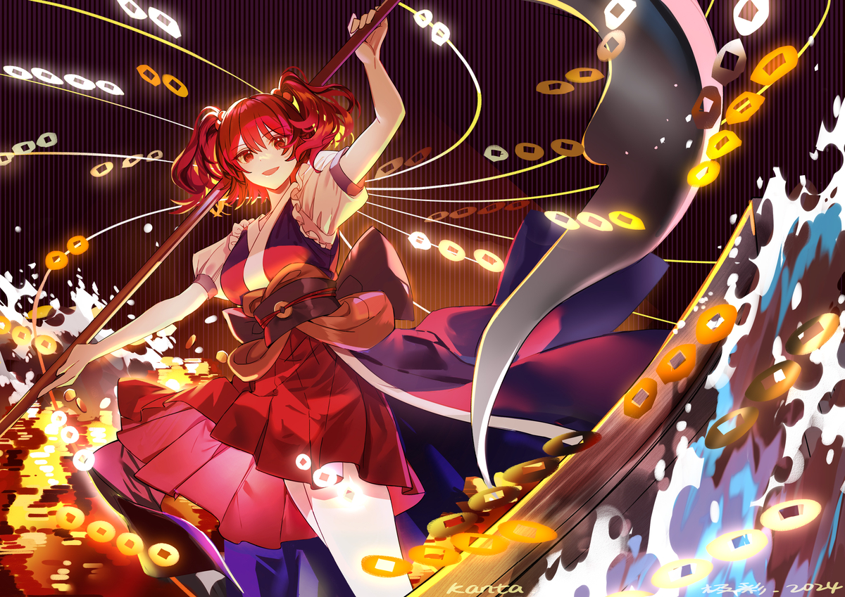 This is a pixiv picture whose title is 宵越 ノ 錢.