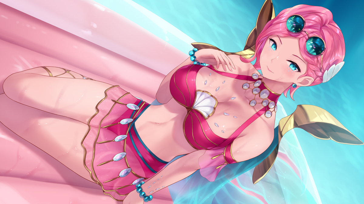 This is a pixiv picture whose title is Ocean Song Ashe.