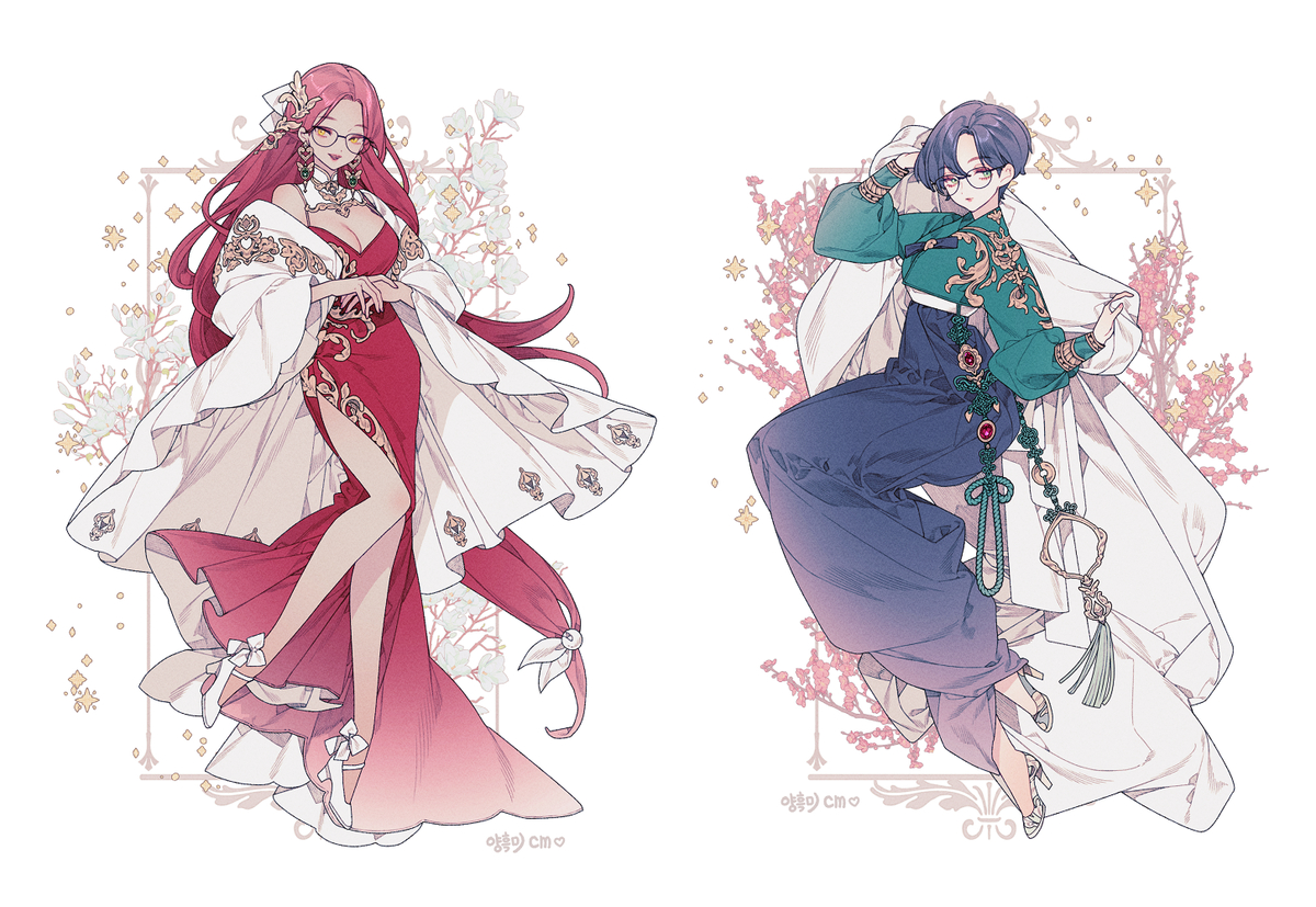 This is a pixiv picture whose title is 💖cm💖.