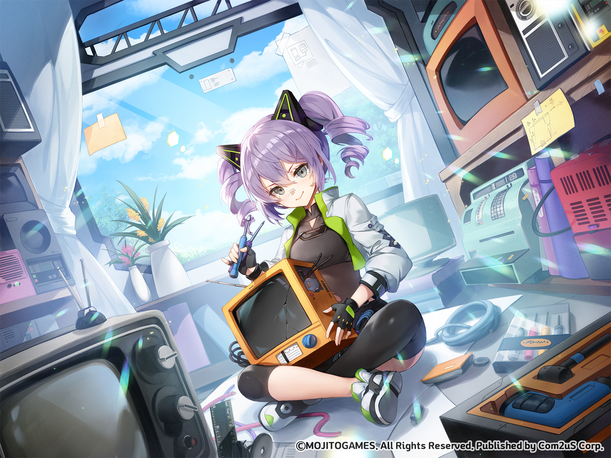 This is a pixiv picture whose title is 【お仕事】Starseed: Asnia Trigger.