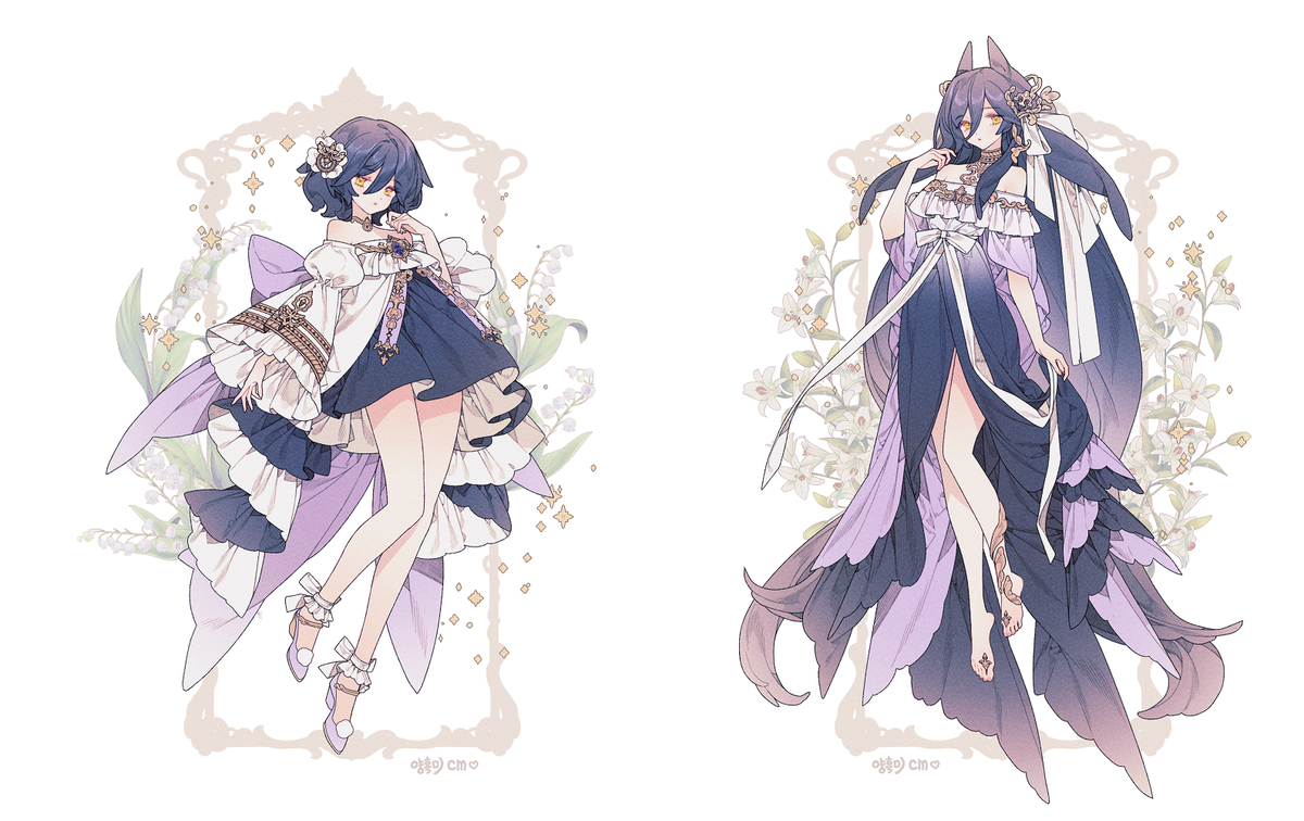 This is a pixiv picture whose title is 🌼cm🌼.