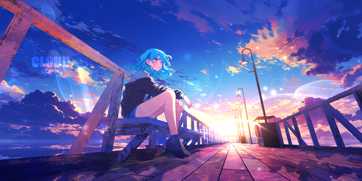 This is a pixiv picture whose title is Cloud.