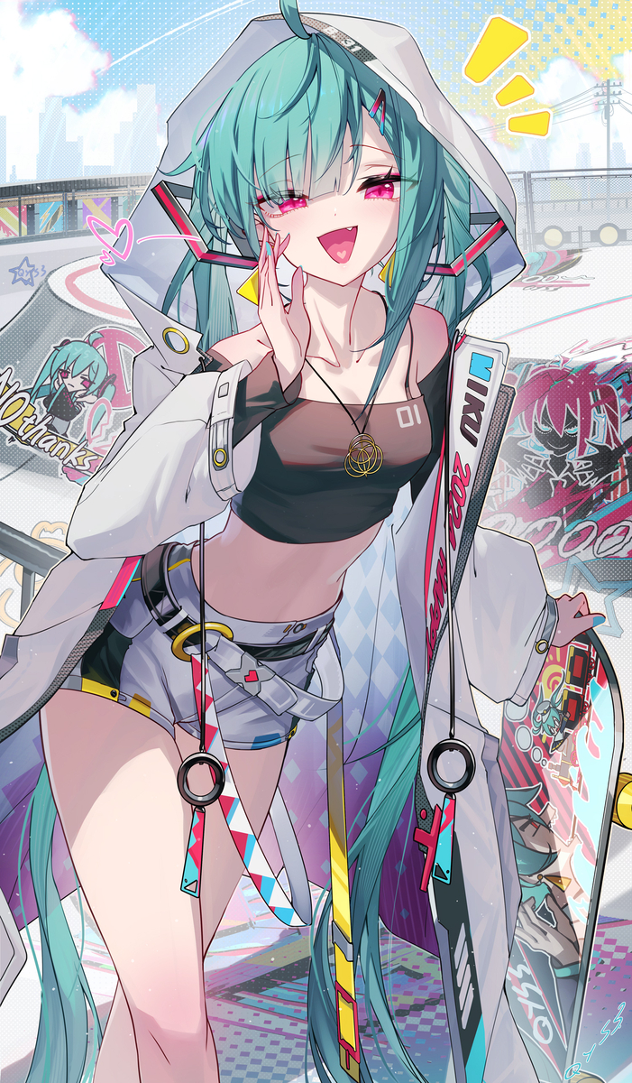 This is a pixiv picture whose title is MIKU 2024 2.