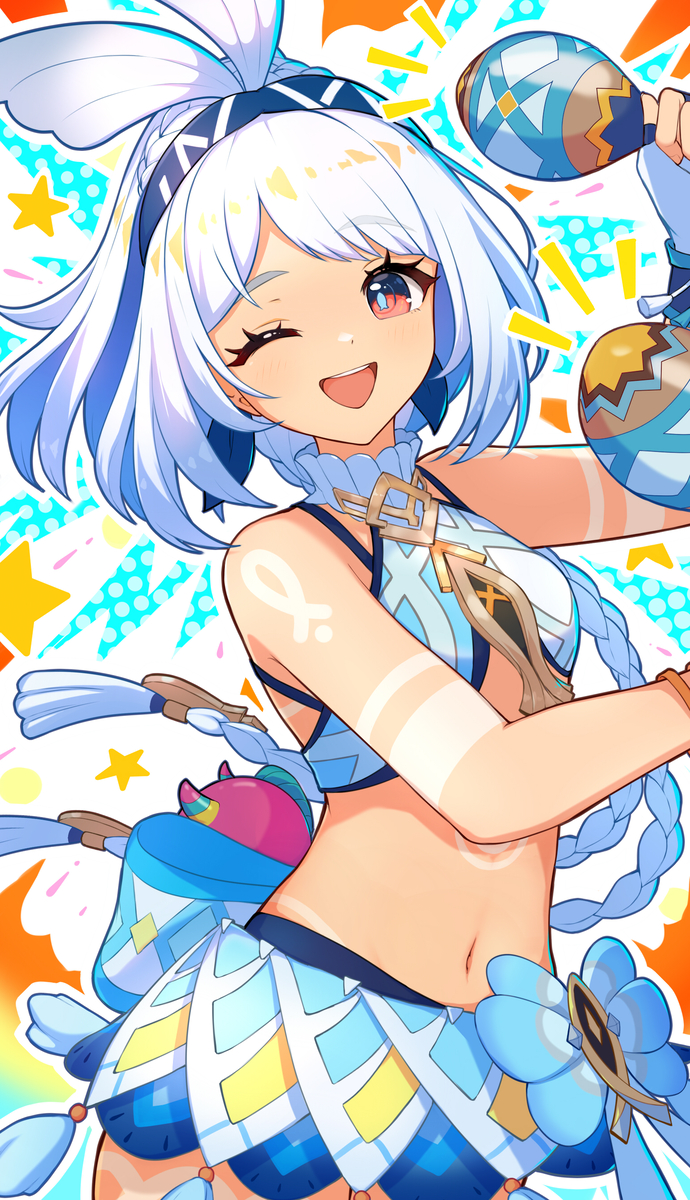 This is a pixiv picture whose title is 原神　ムアラニ.