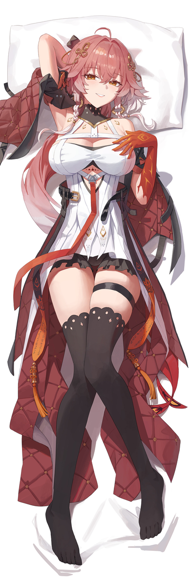 This is a pixiv picture whose title is Changli dakimakura.