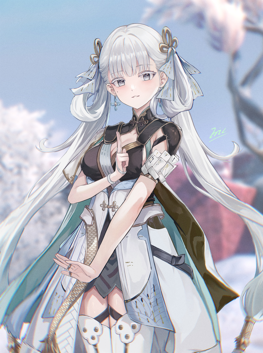 This is a pixiv picture whose title is 今汐~.