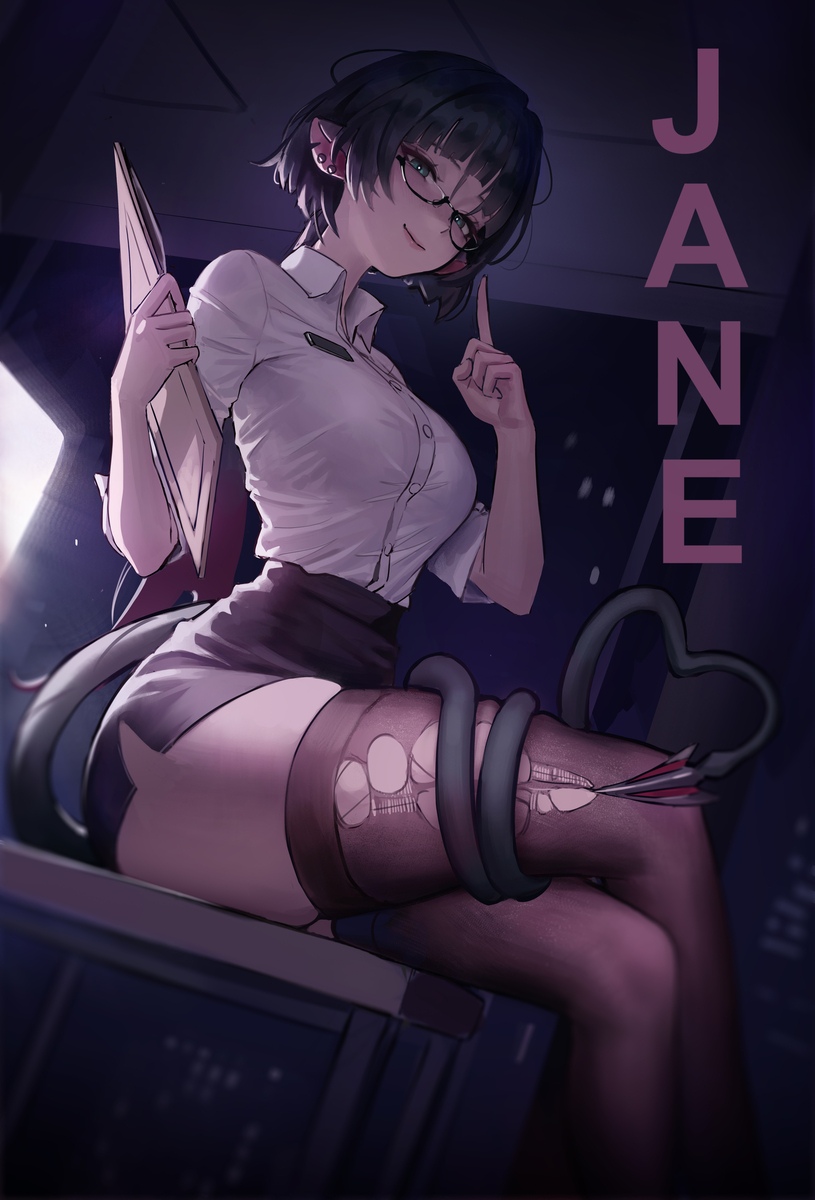 This is a pixiv picture whose title is Jane Do.