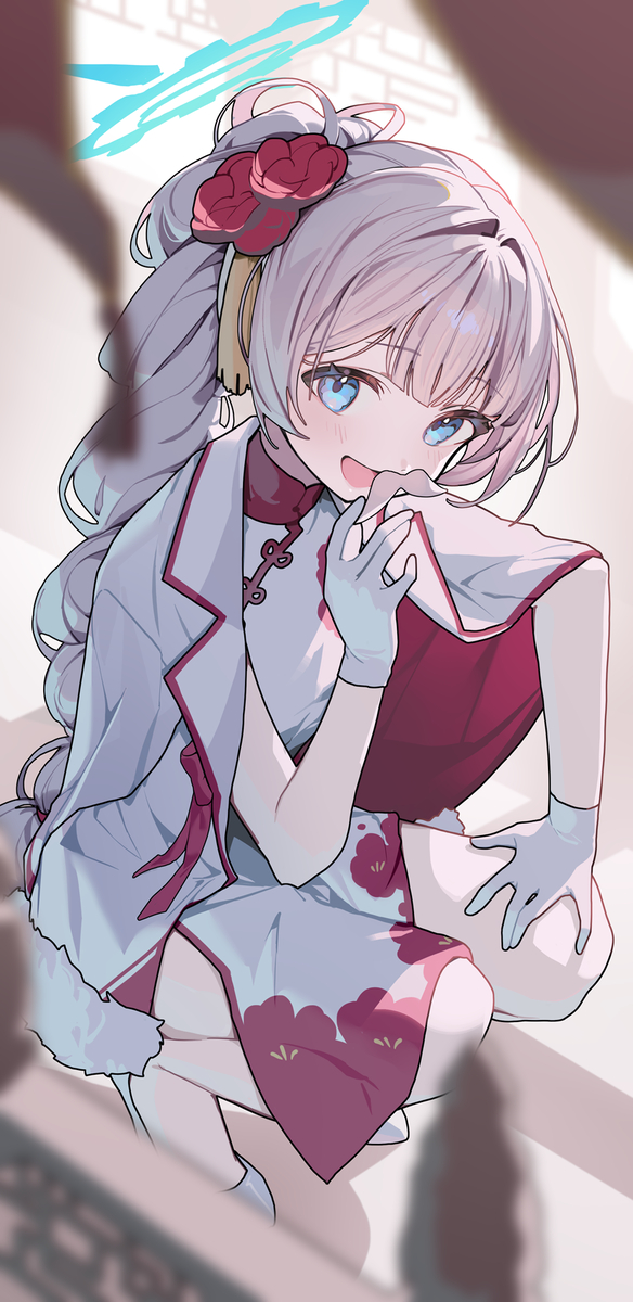 This is a pixiv picture whose title is 15日目 チーパオチェリノ.