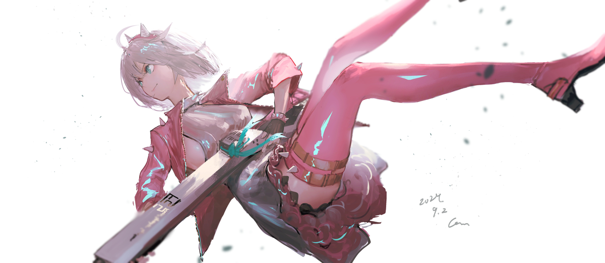 This is a pixiv picture whose title is Elphelt·Valentine.