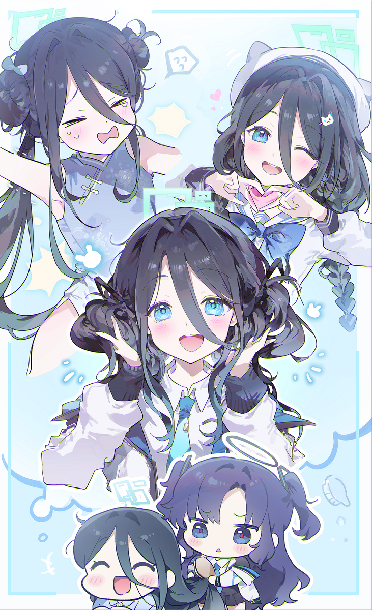 This is a pixiv picture whose title is アリス💙.