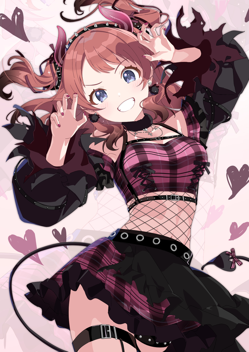 This is a pixiv picture whose title is 🖤.
