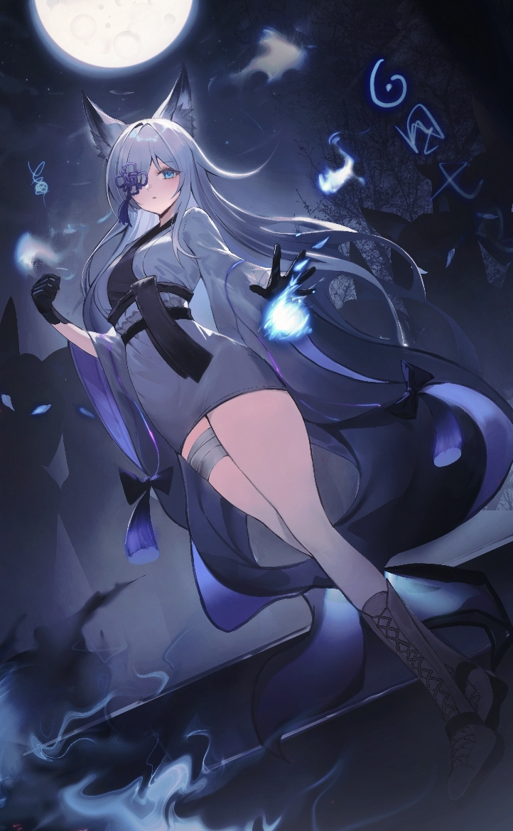 This is a pixiv picture whose title is 霞.