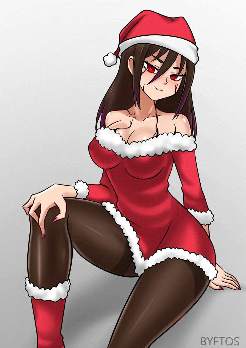 This is a pixiv picture whose title is 圣诞薇薇。.