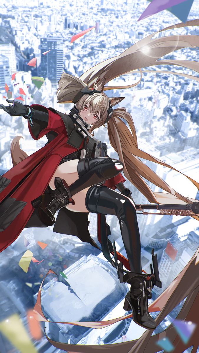 This is a pixiv picture whose title is 自由落体.