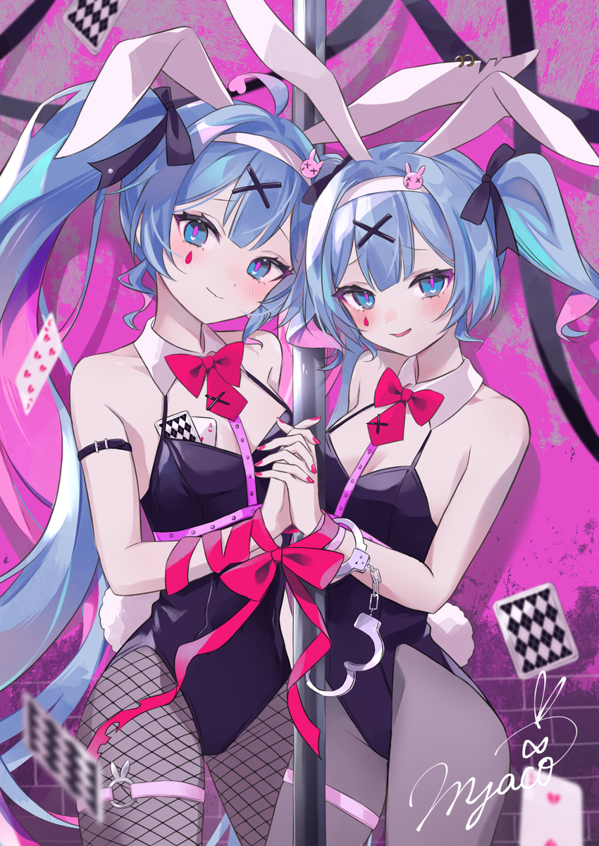 This is a pixiv picture whose title is ラビットホール🐰🕳️.