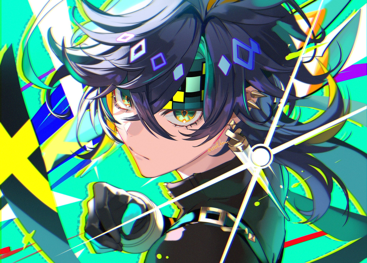 This is a pixiv picture whose title is キィニチ.