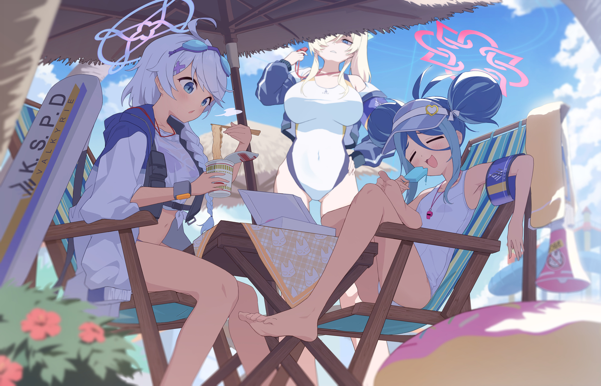 This is a pixiv picture whose title is ヴァル夏.