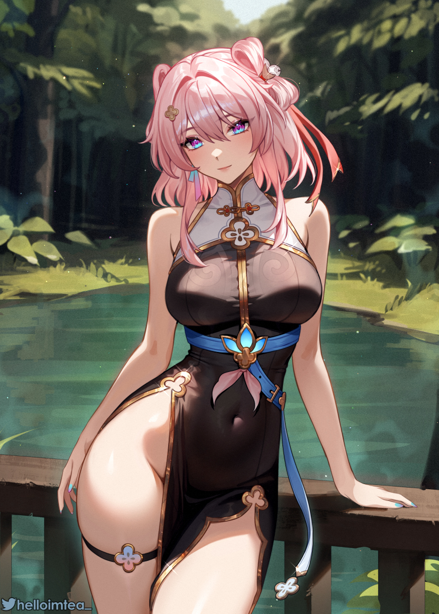 This is a pixiv picture whose title is March 7th \ 三月七.