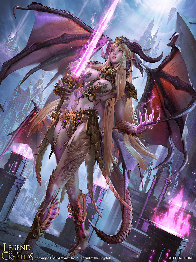 This is a pixiv picture whose title is 【LOC】Dragon Successor - Marigald.