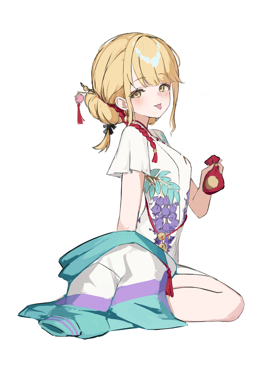 This is a pixiv picture whose title is チャイナことね.