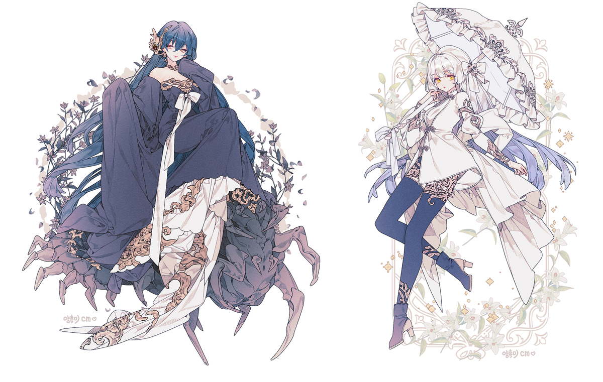 This is a pixiv picture whose title is ⬛️cm⬛️.